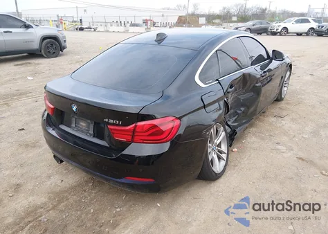 2019 BMW 430I Gran Coupe from USA, damaged, VIN WBA4J1C50KBM13083